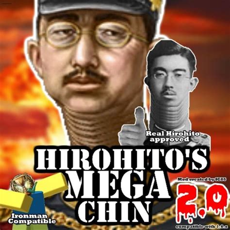 megachin|Hirohito's Mega Chin .